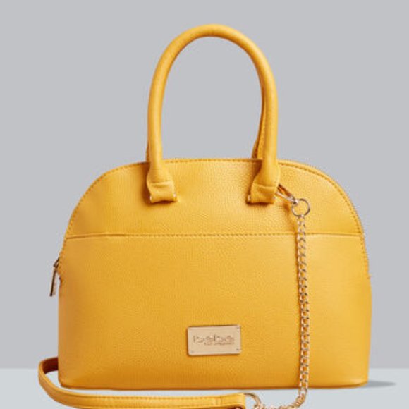 Mustard, Bebe Jenna Pebble Medium Dome - Picture 1 of 5